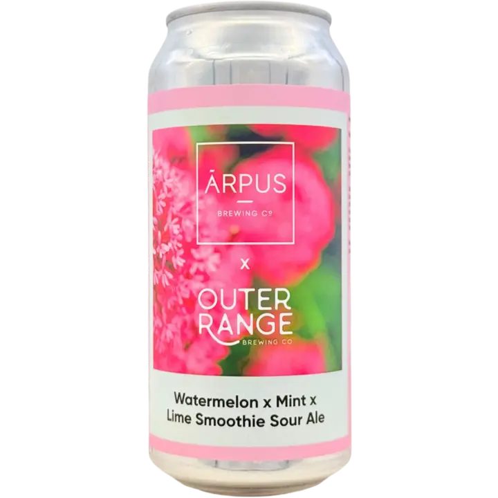 Outer Range Brewing Co Watermelon x Mint x Lime Smoothie Sour Ale