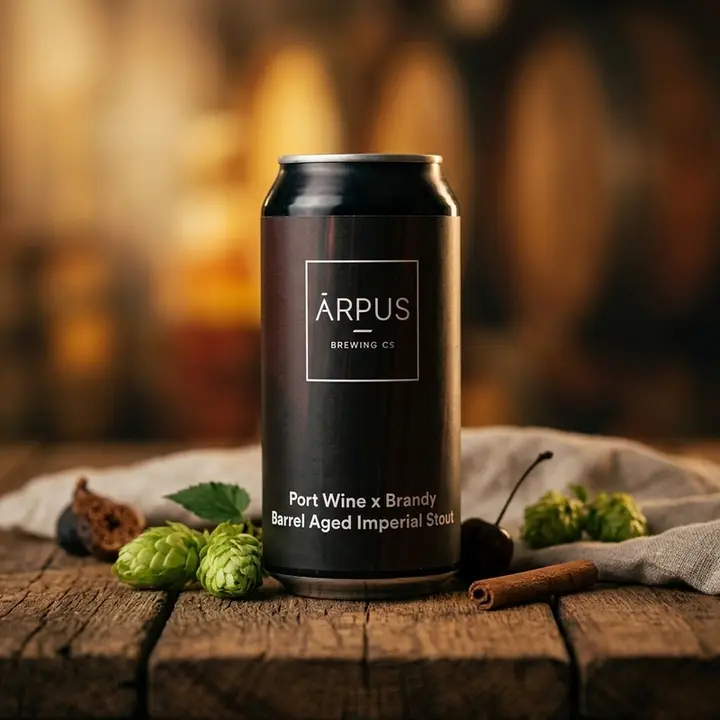 Port Wine x Brandy Barrel Aged Imperial Stout