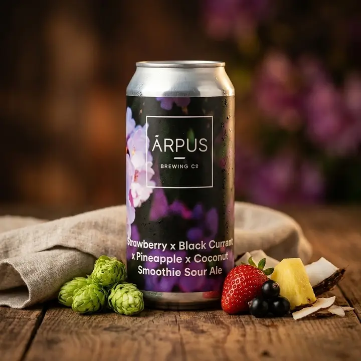Strawberry x Black Currant x Pineapple x Coconut Smoothie Sour Ale