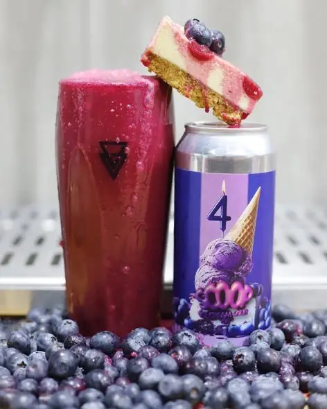 Scoop : Blueberry Birthday Cheesecake