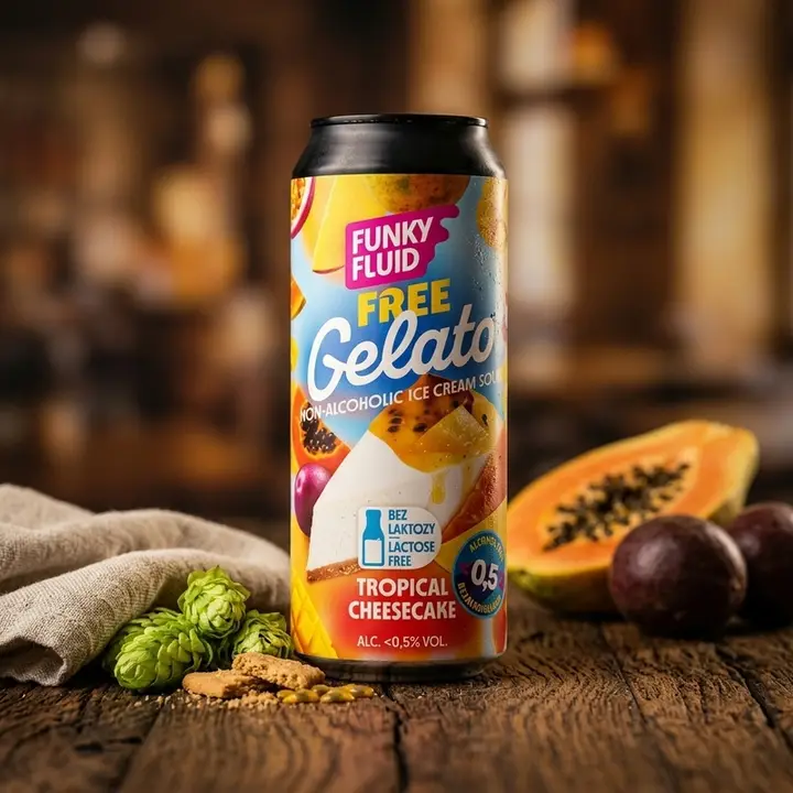 Free Gelato: Tropical Cheesecake