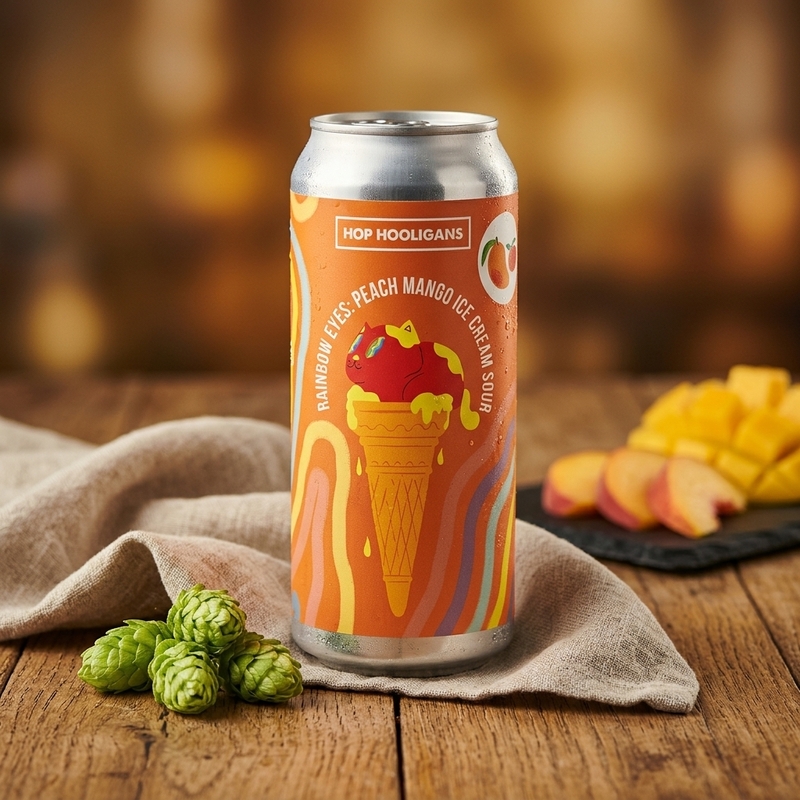 Rainbow Eyes: Peach Mango - Hop Hooligans | BrewHunter