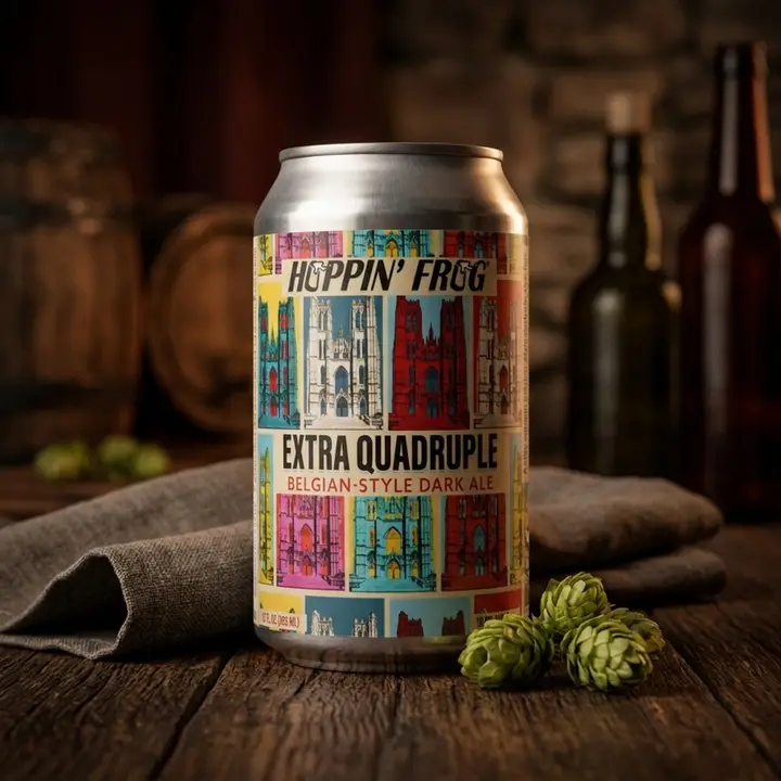 Extra Quadruple Belgian-style Dark Ale