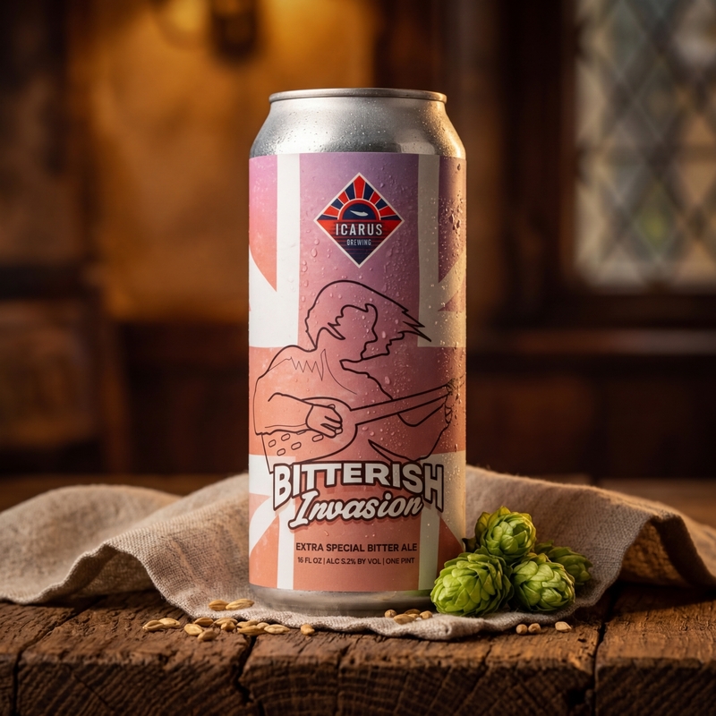 Bitterish Invasion - Icarus Brewing | BrewHunter