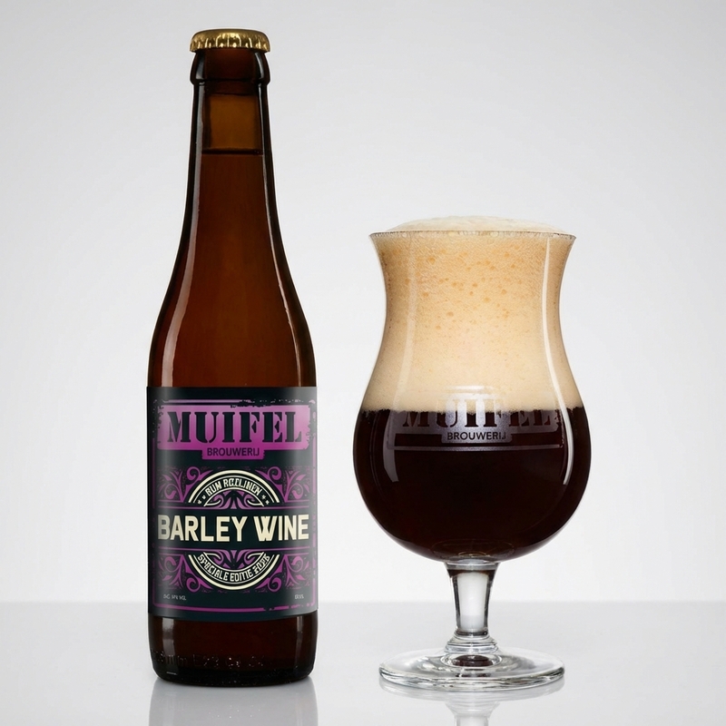 Barleywine Rum Rozijnen - Muifelbrouwerij | BrewHunter