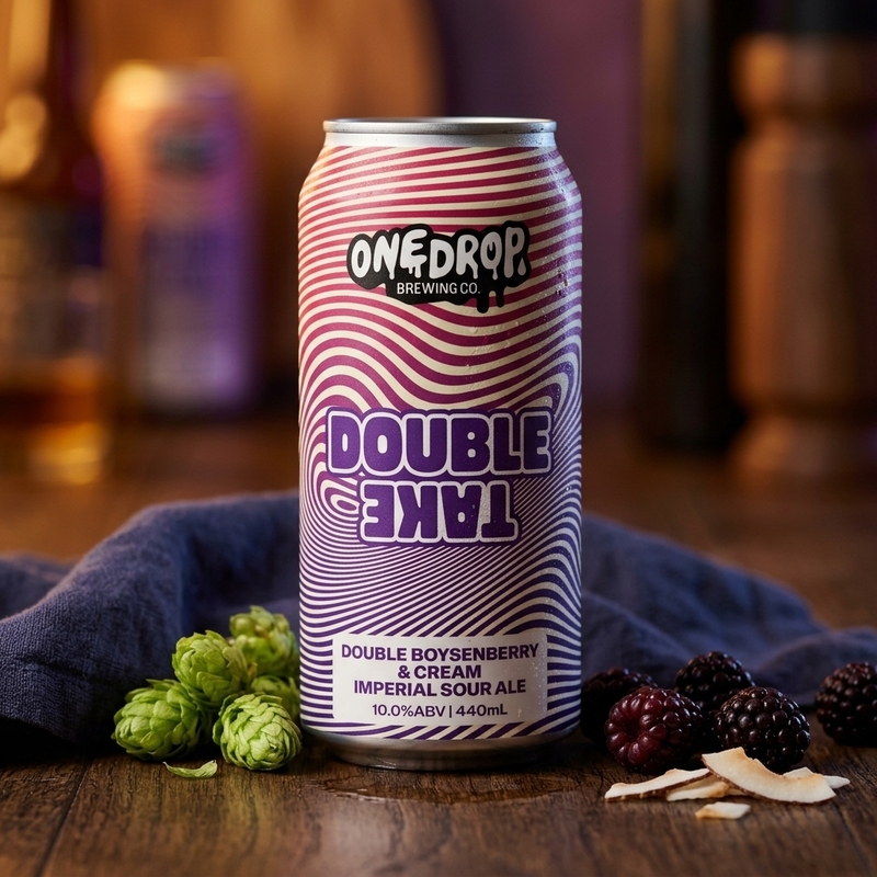 Boysenberry & Cream Double Take - One Drop Brewing Co | BrewHunter