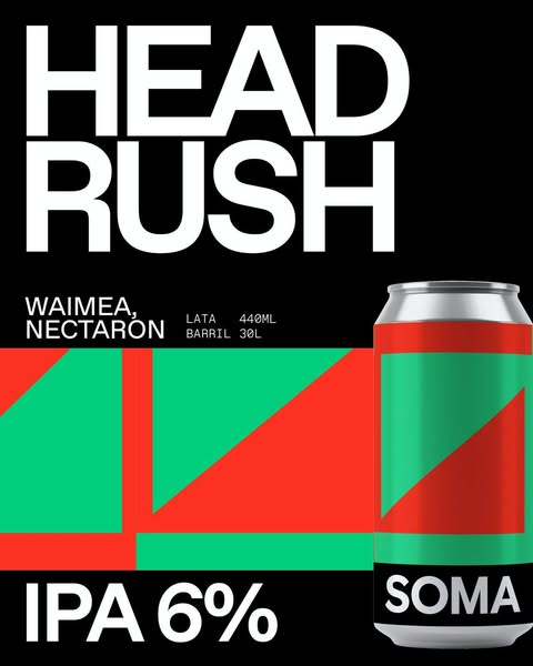 Head Rush - SOMA Beer | BrewHunter