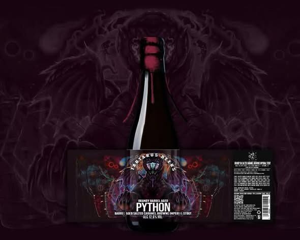 Brandy Barrel Aged Python - Tartarus Beers | BrewHunter